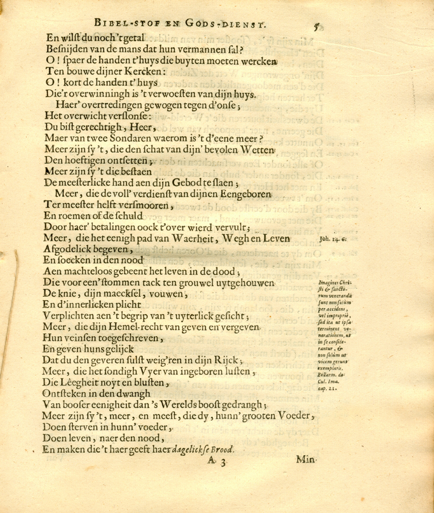 Korenbloemen 1672, deel 1, p. 5