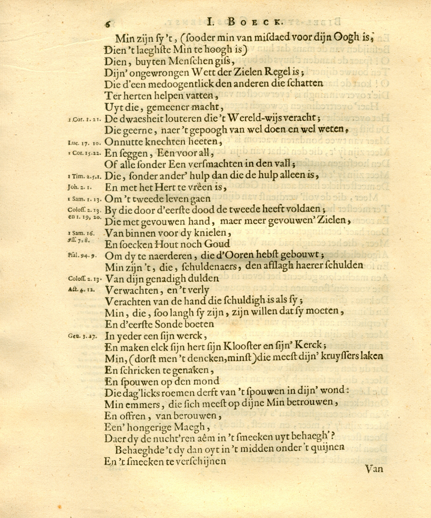 Korenbloemen 1672, deel 1, p. 6
