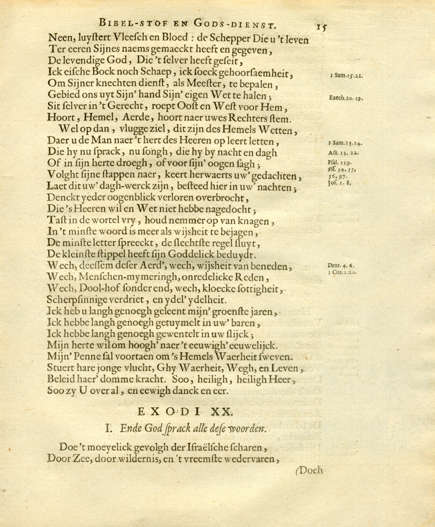 Korenbloemen 1672, deel 1, p. 15