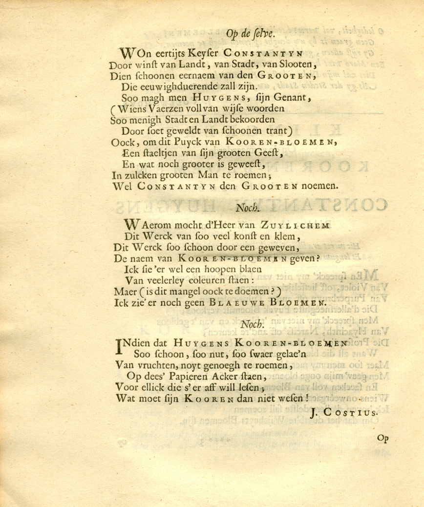 Korenbloemen 1672, deel 1, fol. ****3v