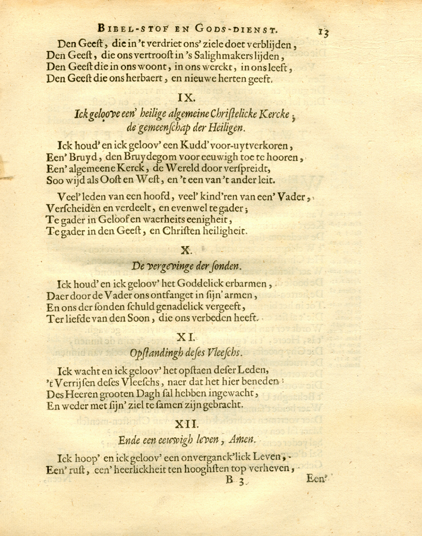Korenbloemen 1672, deel 1, p. 13