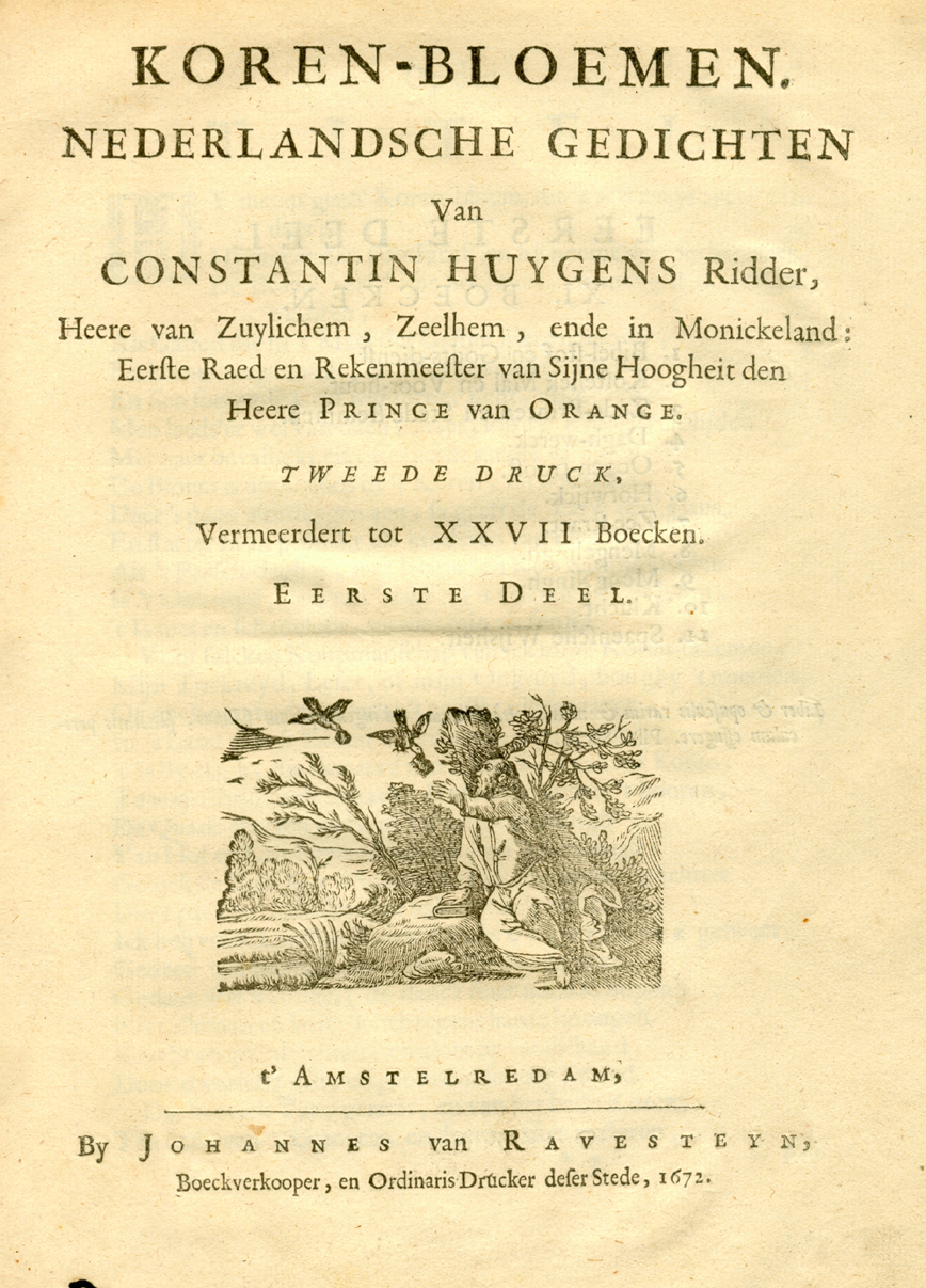 Korenbloemen 1672, deel 1, fol. *2r
